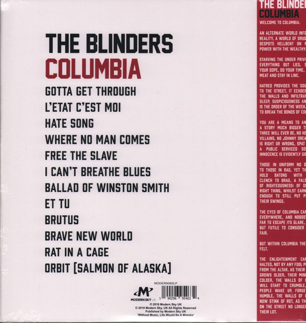 Blinders - Columbia - Lp