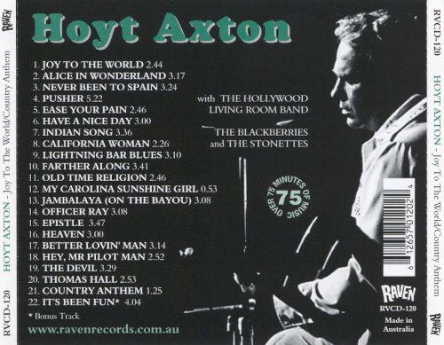 Hoyt Axton - Joy To The World / Country Anthem - Cd