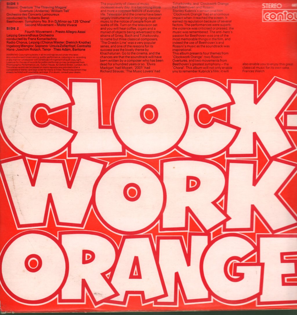 Various Artists - Clockwork Orange (Themes From Stanley Kubrick's Film) - Lp