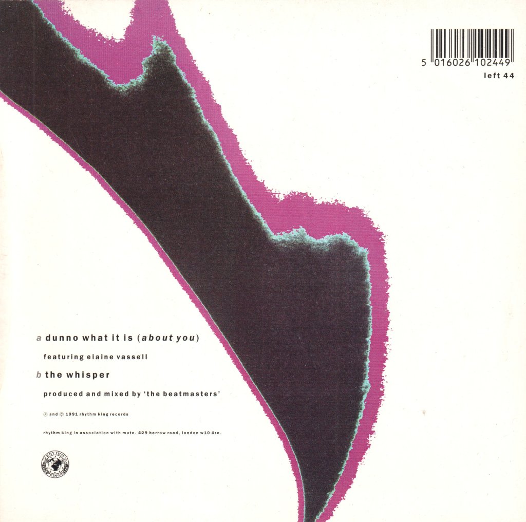 Beatmasters - Dunno What It Is About You - 7 Inch