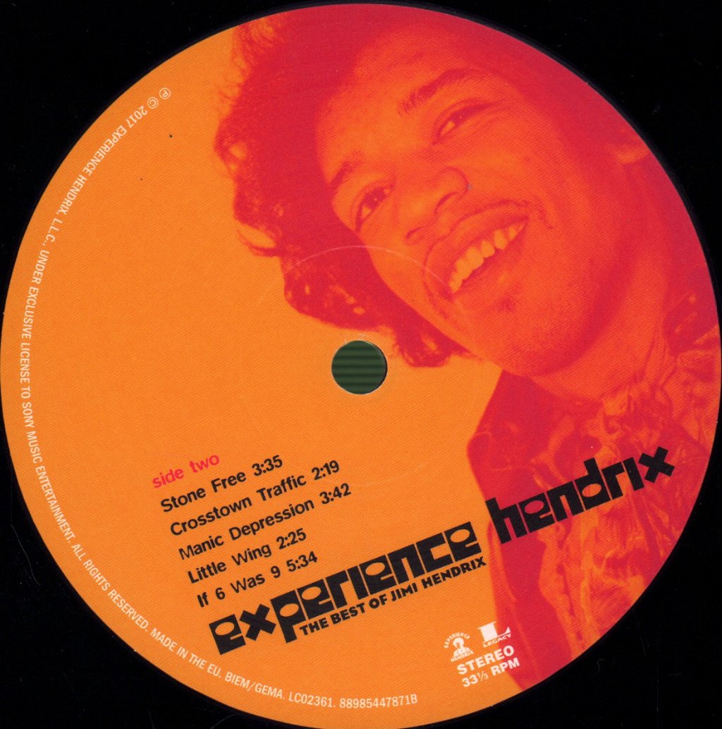 Jimi Hendrix - Experience Hendrix (The Best Of Jimi Hendrix) - Double Lp