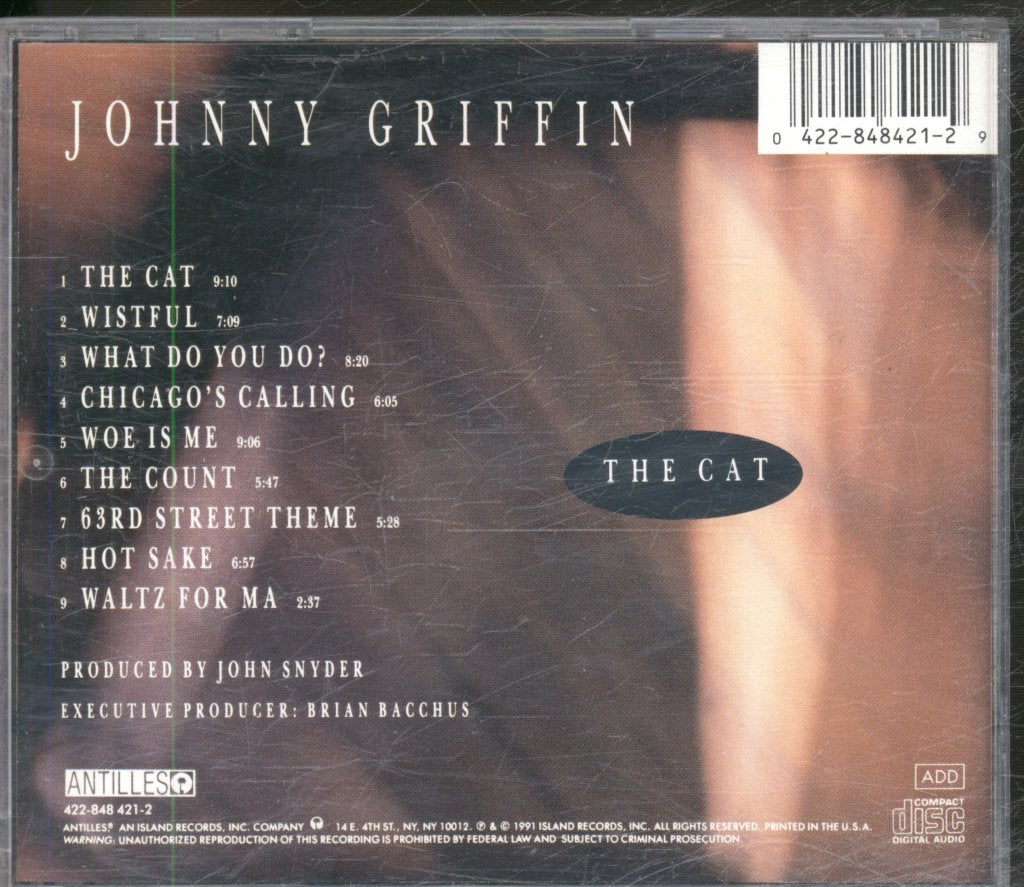 Johnny Griffin - Cat - Cd