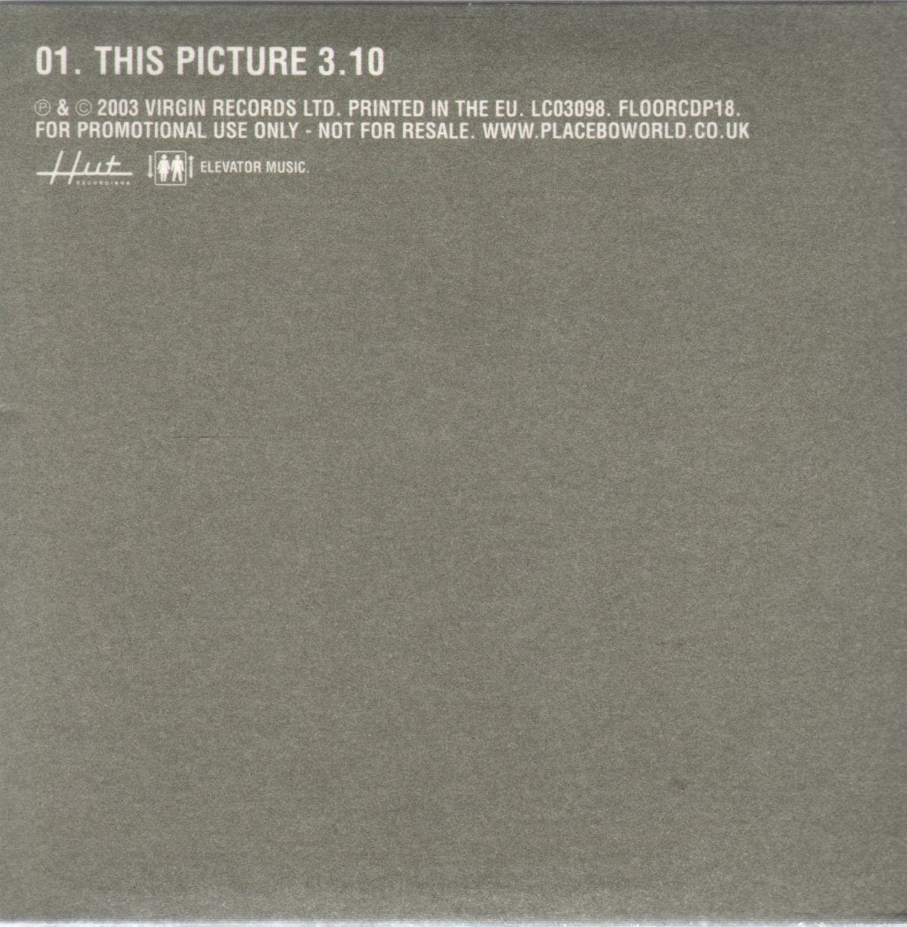 Placebo - This Picture - Cd