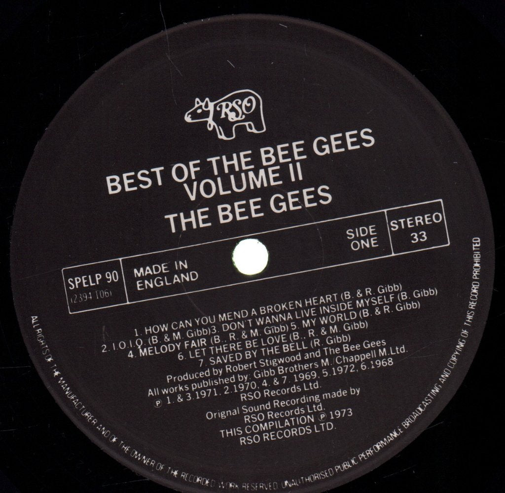 Bee Gees - Best Of Bee Gees Vol. 2 - Lp