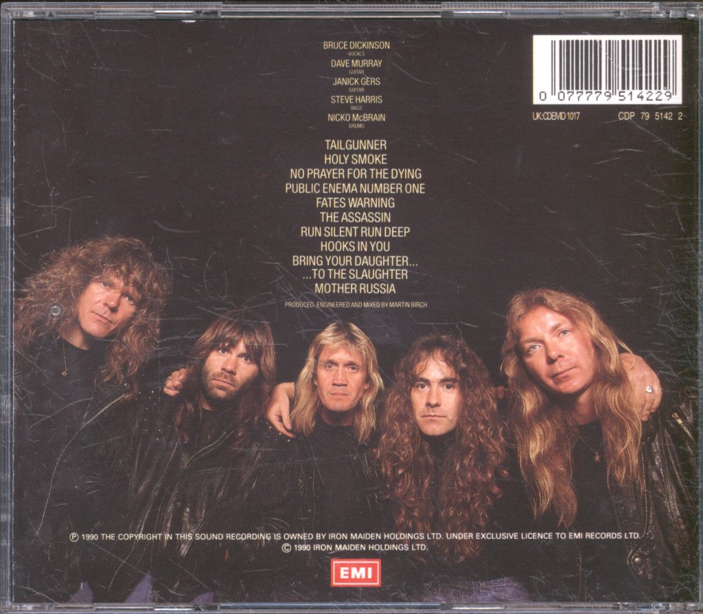 Iron Maiden - No Prayer For The Dying - Cd