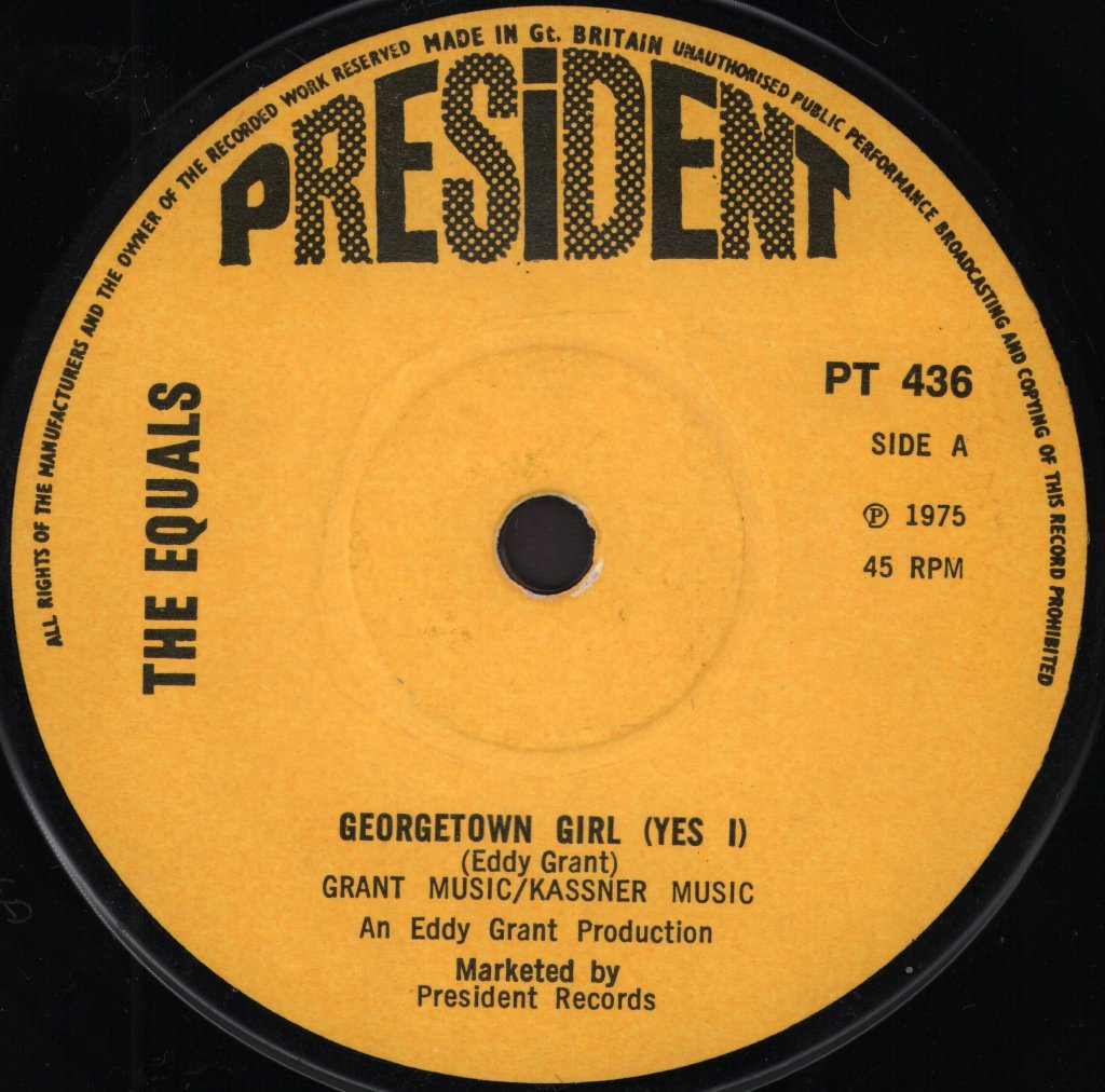 Equals - Georgetown Girl (Yes I) - 7 Inch