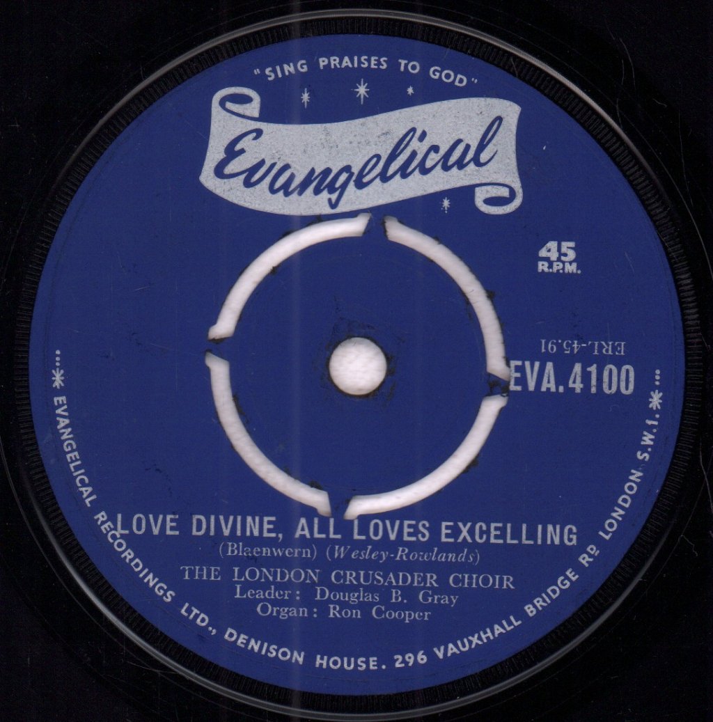 London Crusader Choir - Guide Me, O Thou Great Jehovah - 7 Inch
