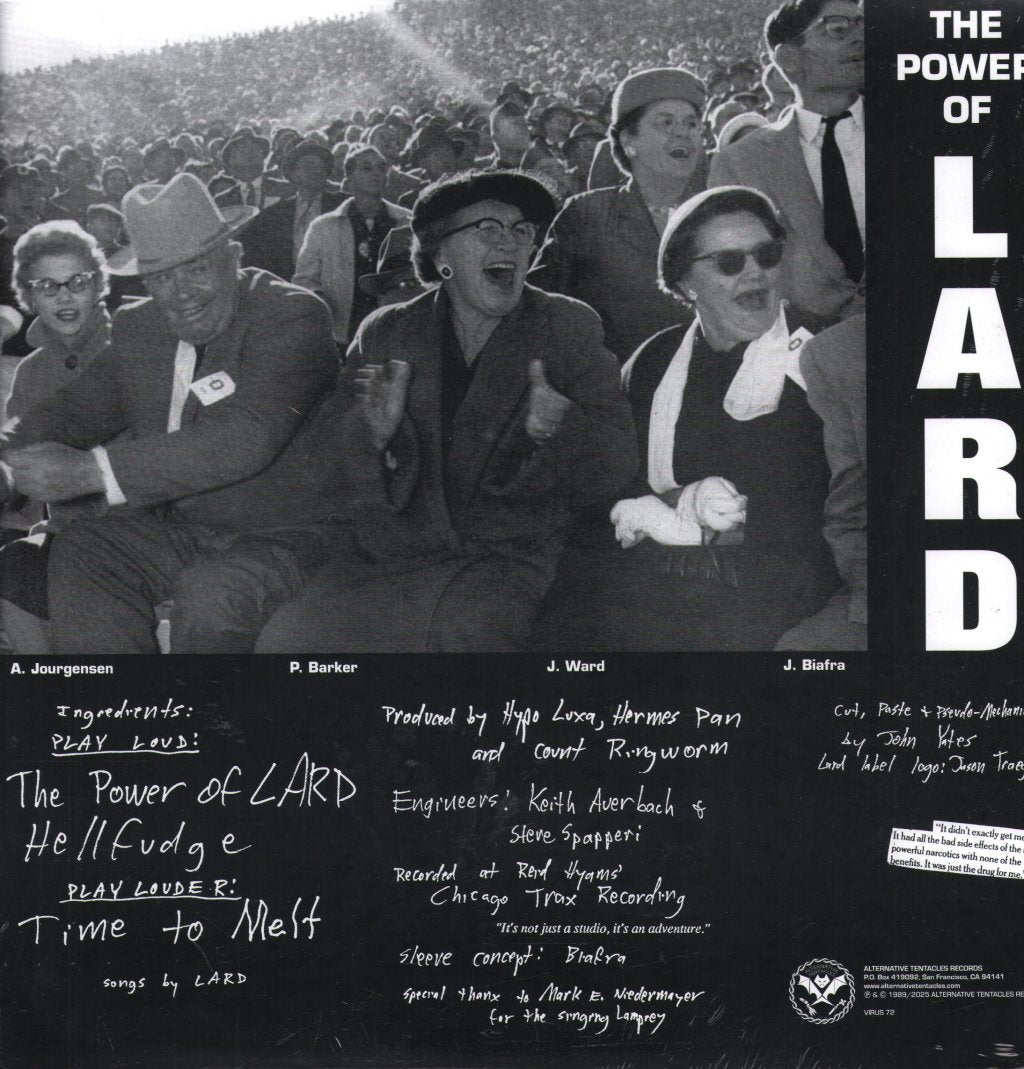 Lard - Power Of Lard EP - 12 Inch
