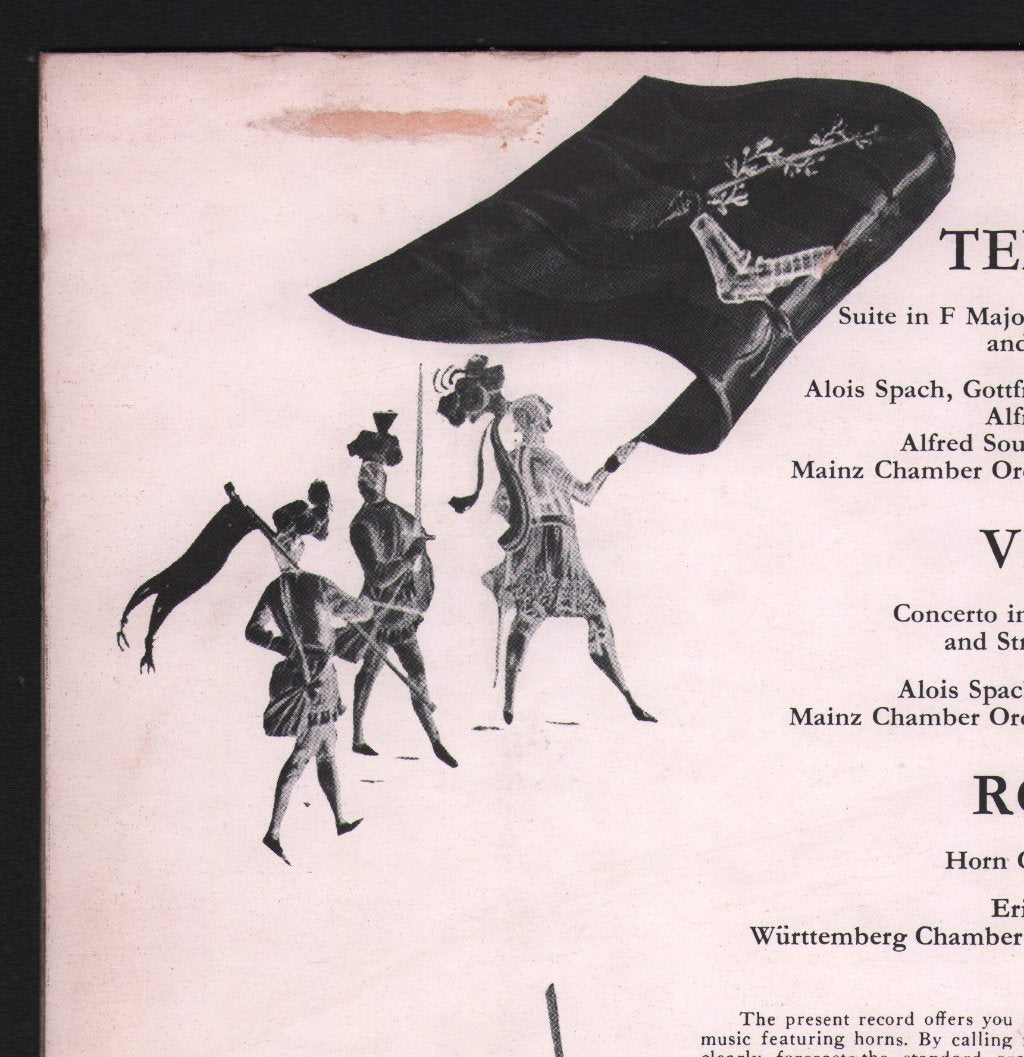 Various Artists - Vivaldi Telemann Rosetti - Concerti For Horn And Orchestra - Lp