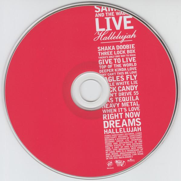 Sammy Hagar And The Waboritas - Live Hallelujah - Cd