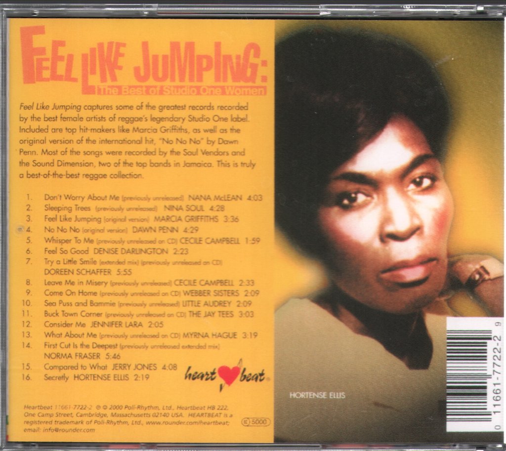 Various Artists - Feel Like Jumping: The Best Of Studio One Women - Cd