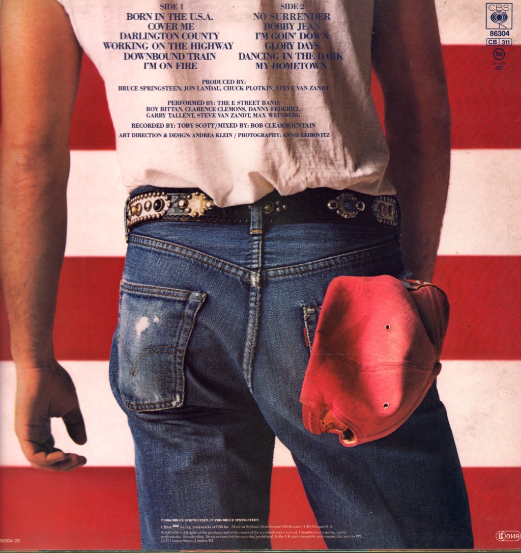 Bruce Springsteen - Born In The Usa - Lp