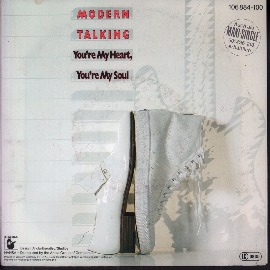 Modern Talking - You're My Heart You're My Soul - 7 Inch