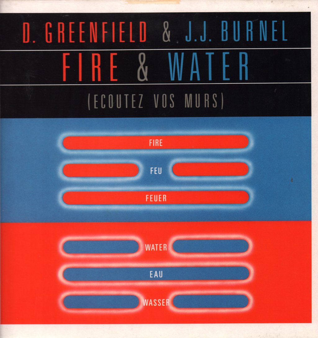 Dave Greenfield And J J Burnel - Fire And Water - Lp