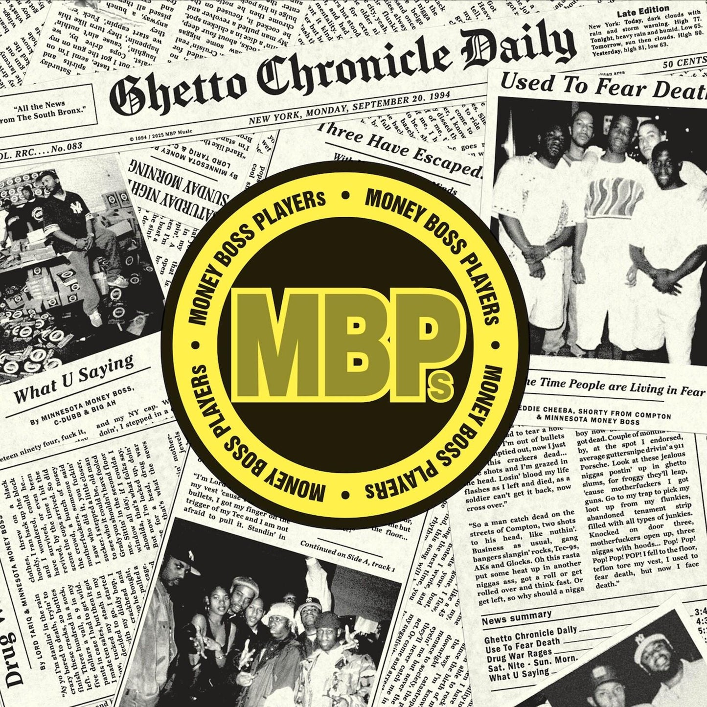 Money Boss Players - Ghetto Chronicle Daily - Cd
