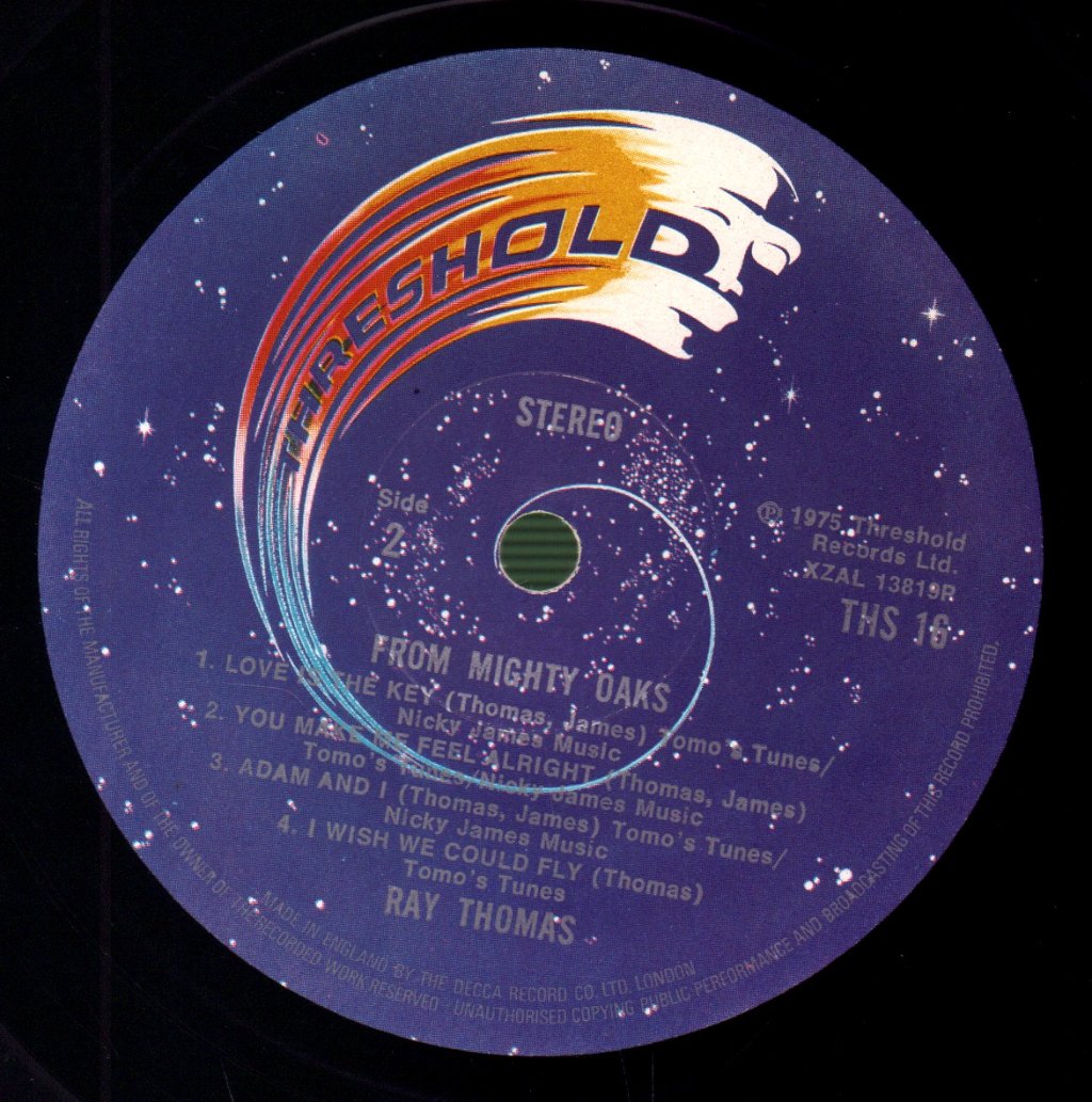 Ray Thomas - From Mighty Oaks - Lp