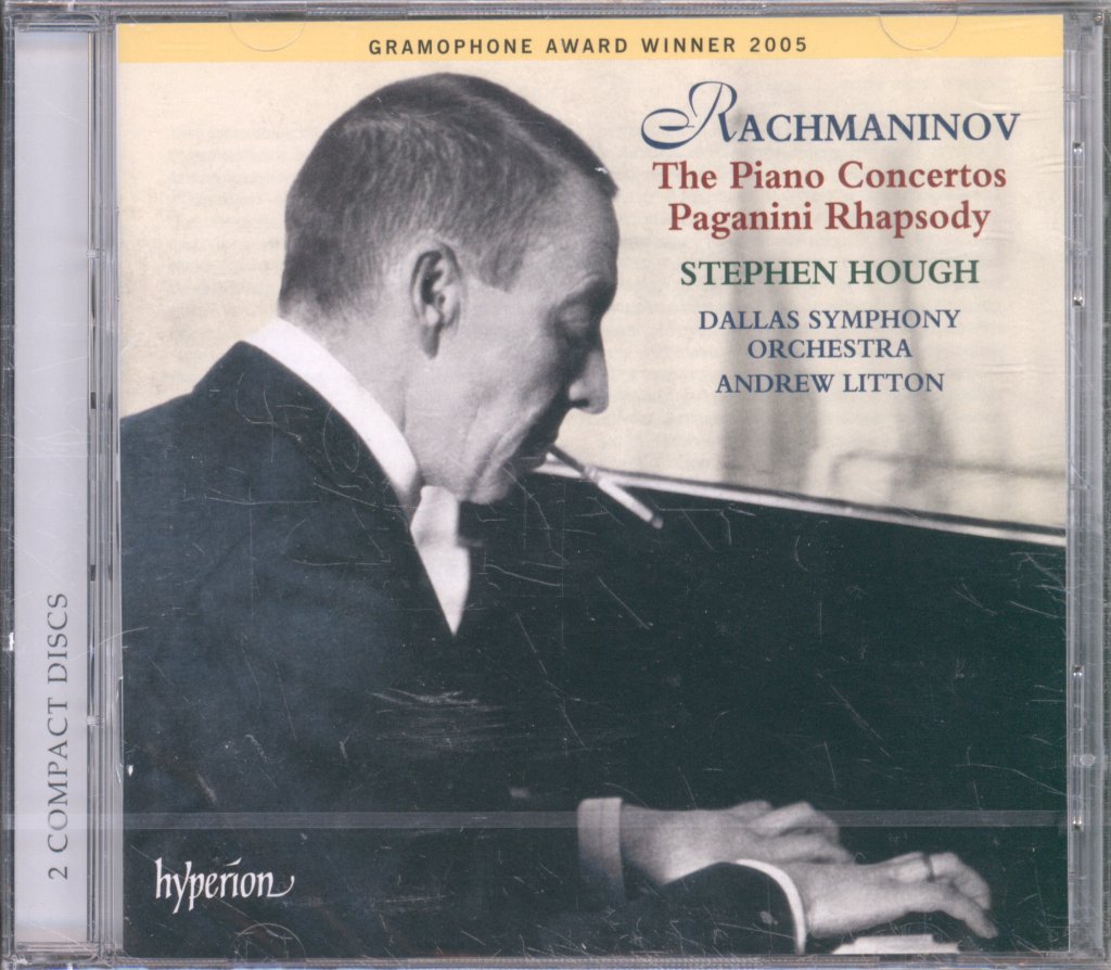 Stephen Hough, Dallas Symphony Orchestra, Andrew Litton - Rachmaninov - Piano Concertos, Paganini Rhapsody - Double Cd