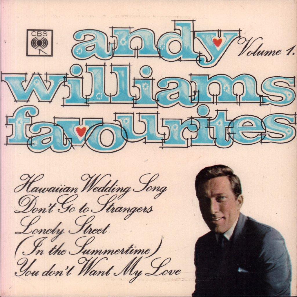 Andy Williams - Favourites Vol 1 - 7 Inch