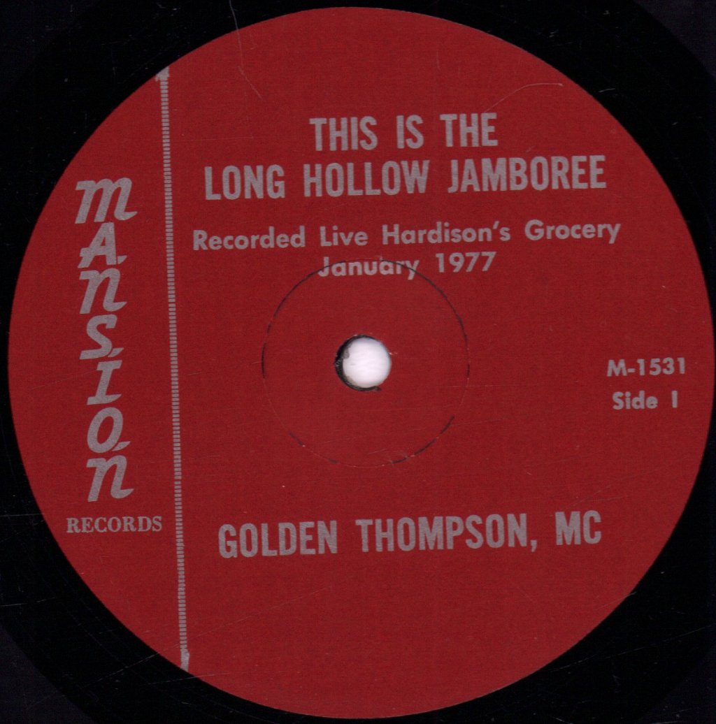 golden thompson, mc - this is the long hollow jamboree - Lp