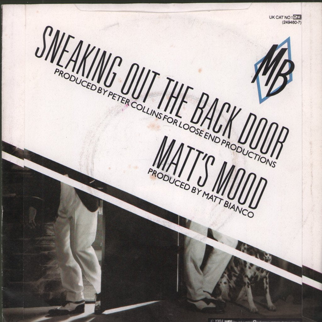 Matt Bianco - Sneaking Out The Back Door - 7 Inch