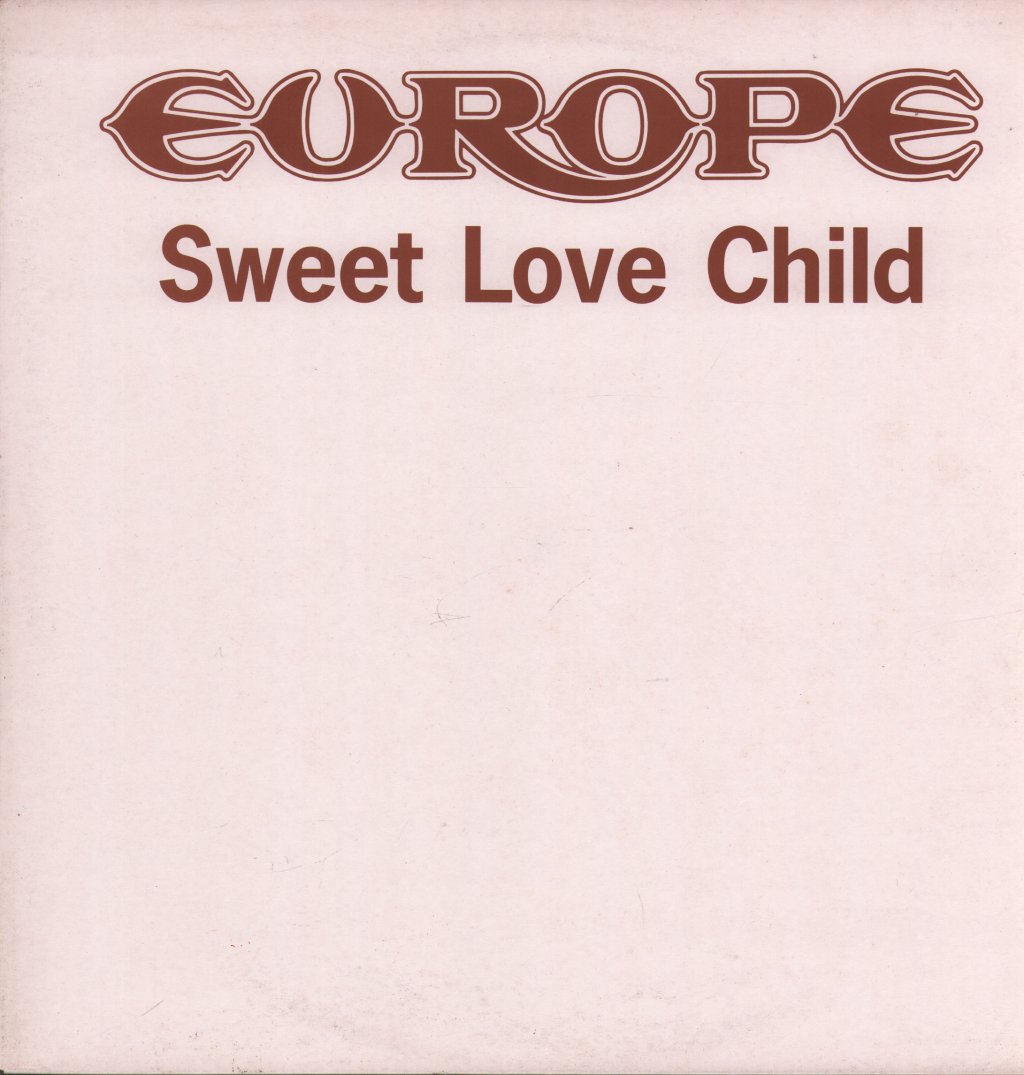 Europe - Sweet Love Child - 12 Inch