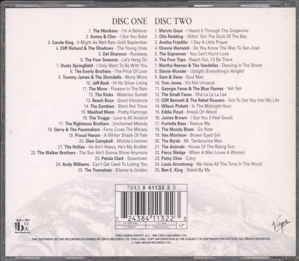 Various Artists - Best Sixties Album In The World...Ever! - Double Cd