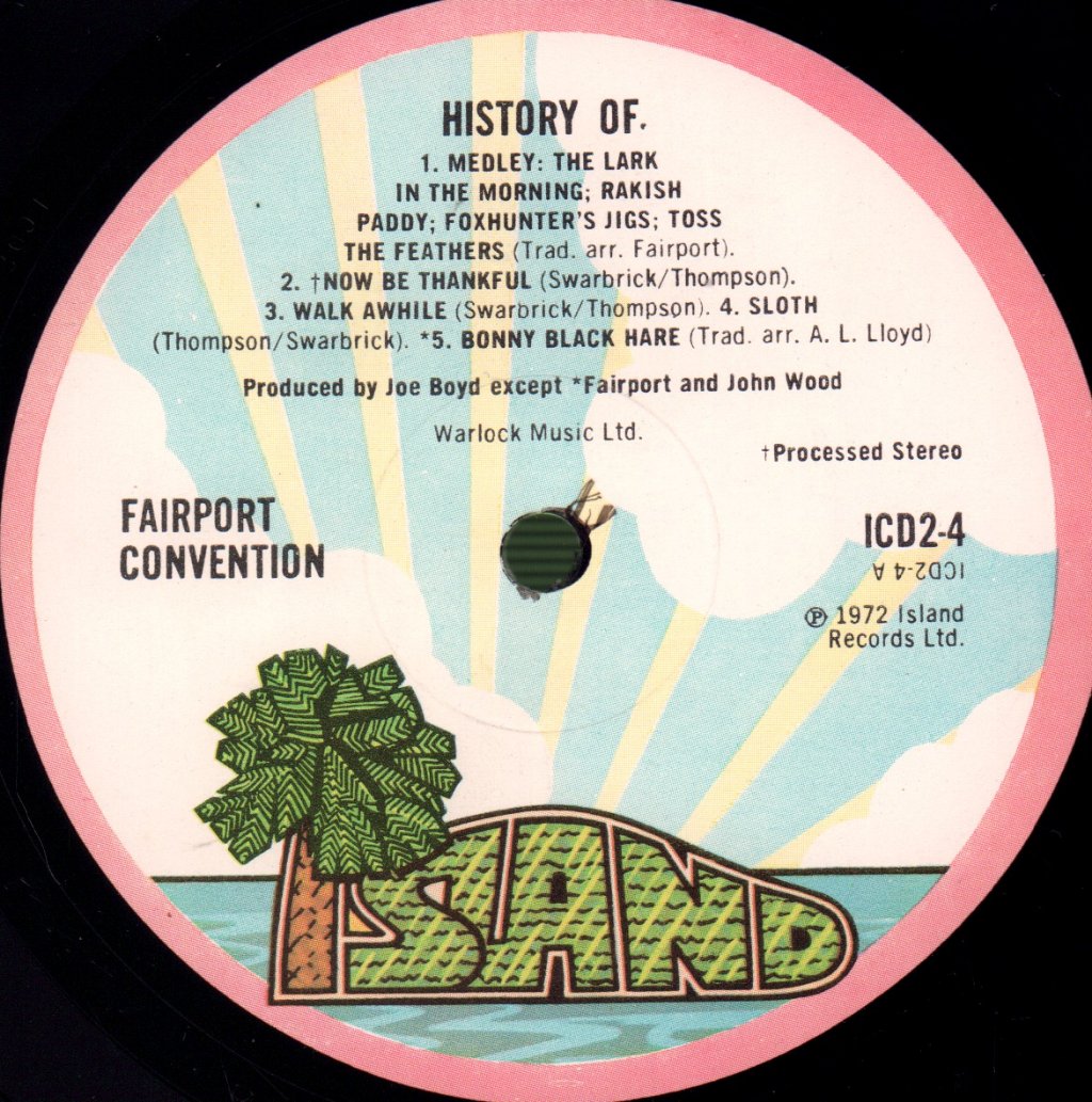 Fairport Convention - History Of - Double Lp