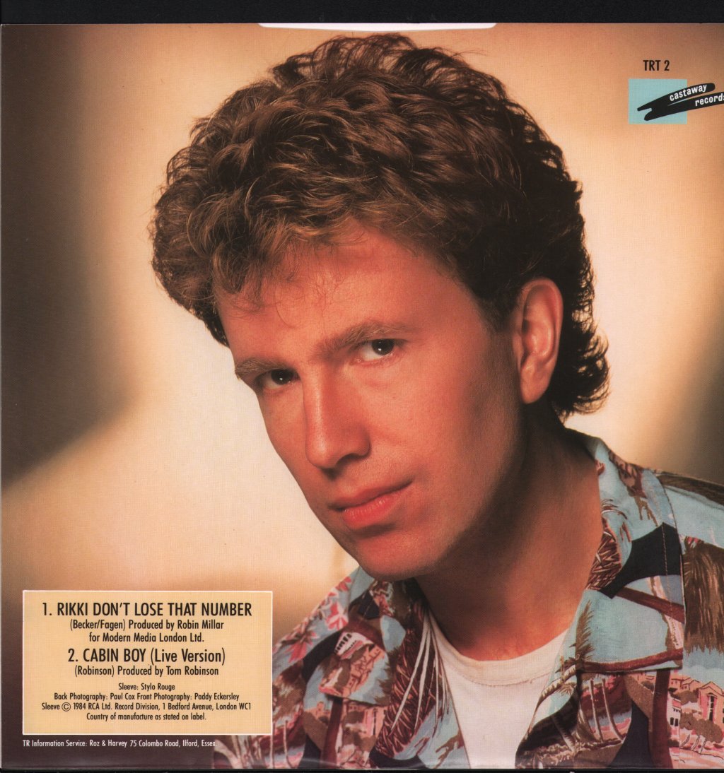 Tom Robinson - Rikki Don't Lose That Number - 12 Inch