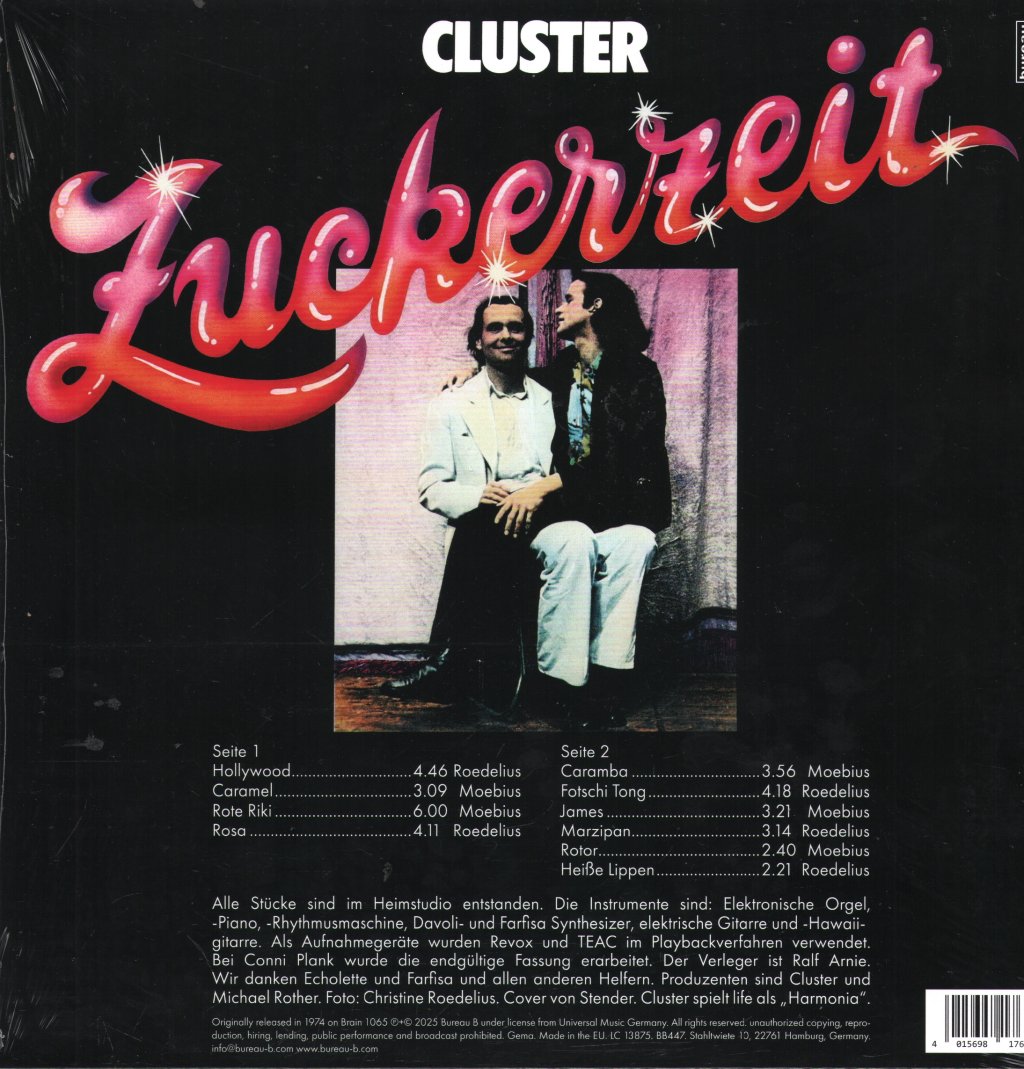 Cluster - Zuckerzeit - Lp