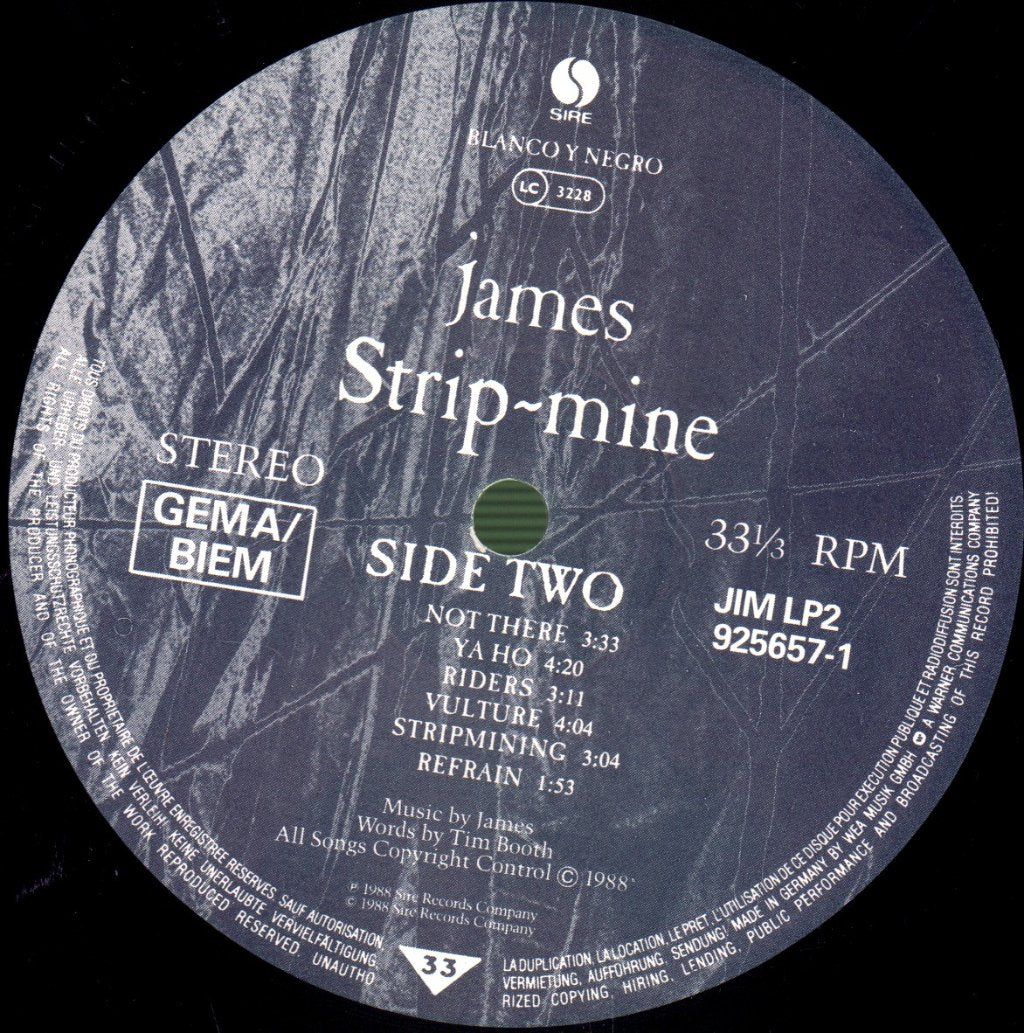 James - Strip-mine - Lp
