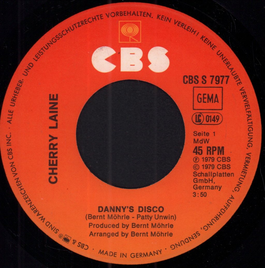 Cherry Laine - Danny's Disco - 7 Inch