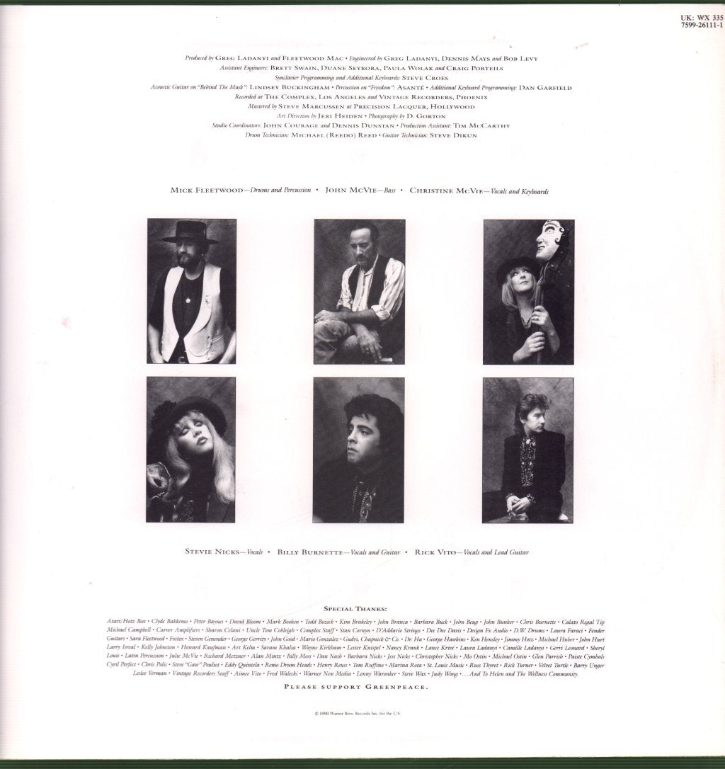 Fleetwood Mac - Behind The Mask - Lp