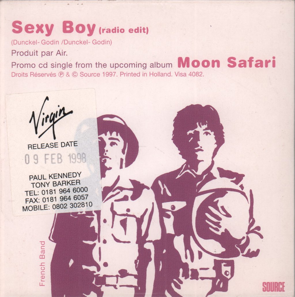 AIR - Sexy Boy - Cd – Vinyl Tap