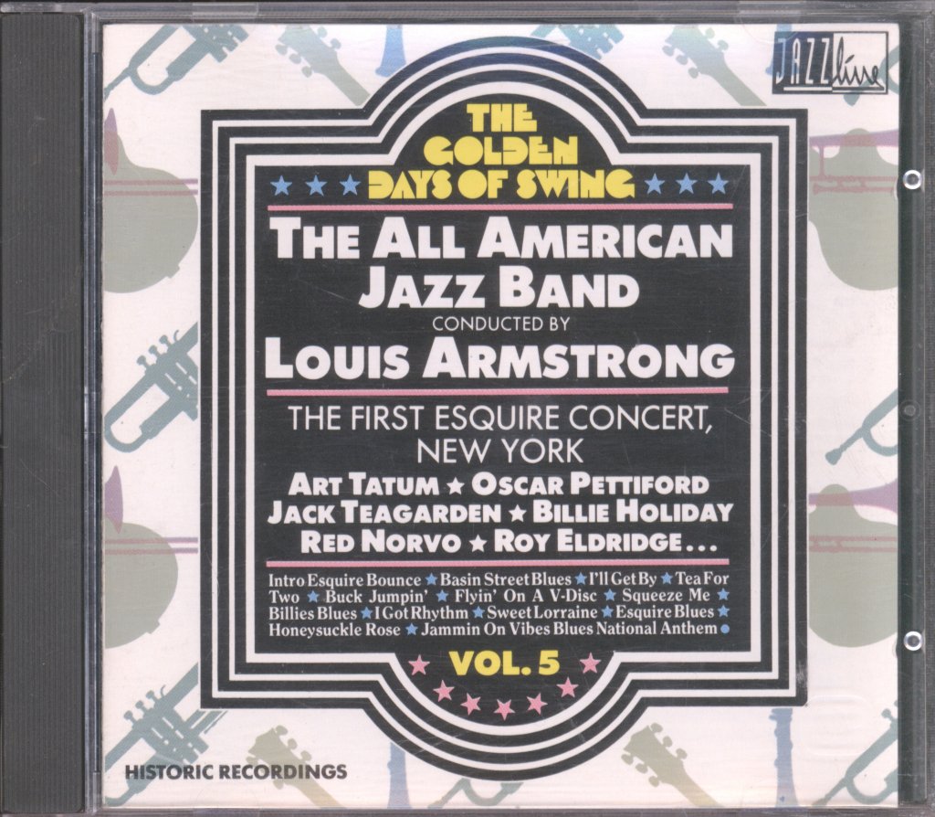 All American Jazz Band Conducted By Louis Armstrong - Golden Days Of Swing Vol. 5 - Cd