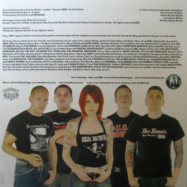 Deadline (Punk) - Getting Serious - Lp