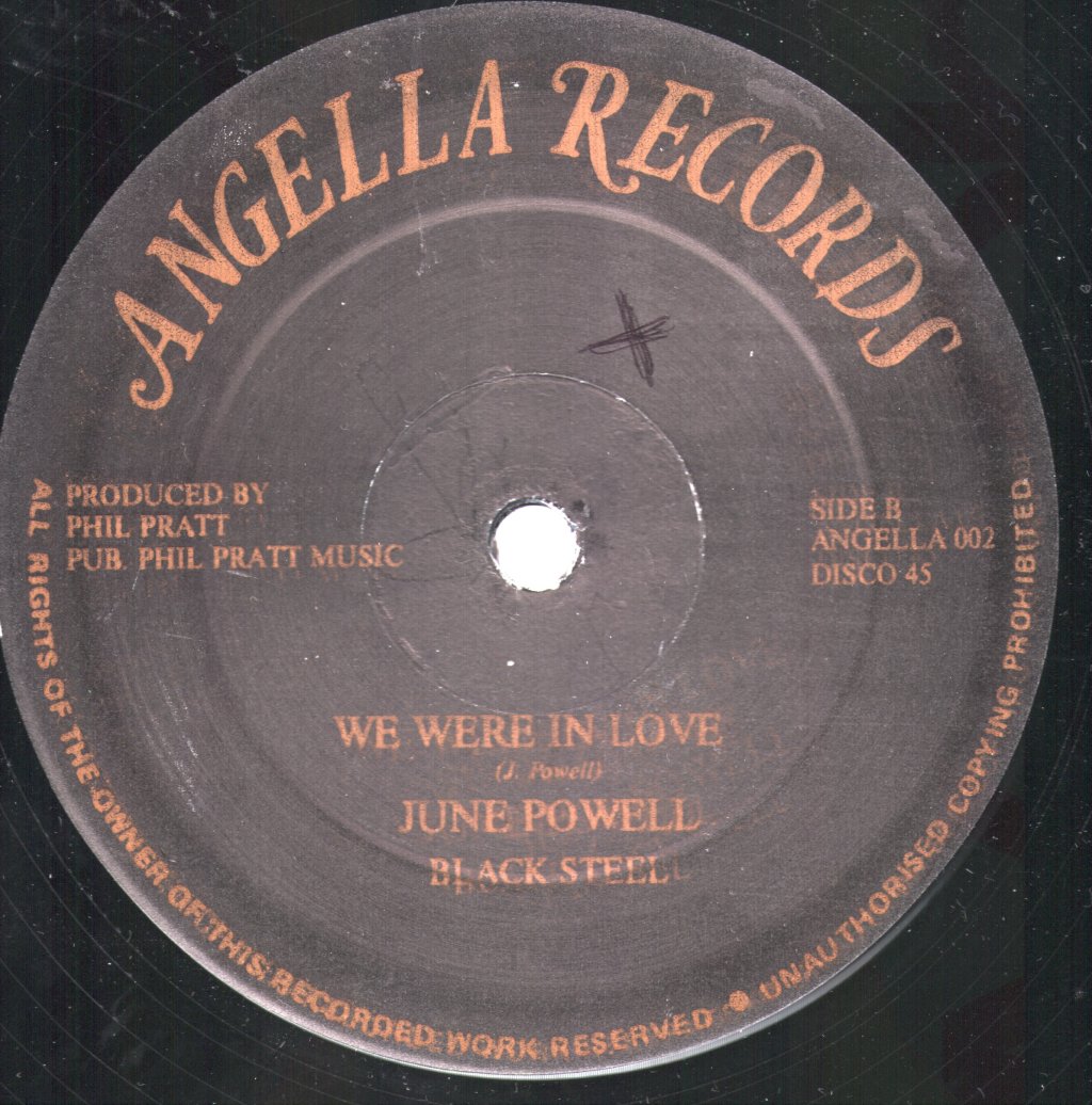 June Powell / Black Steel - Between You And Me - 12 Inch