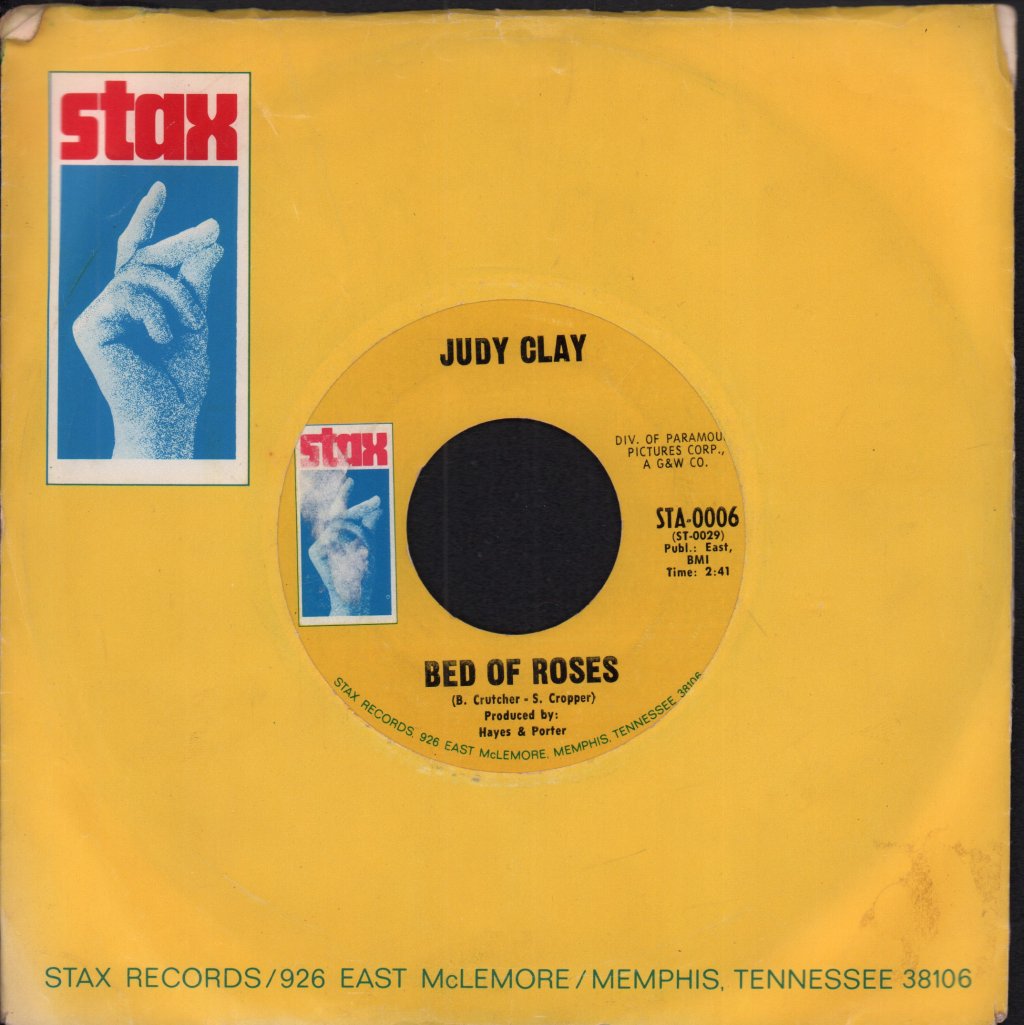 Judy Clay - Bed Of Roses - 7 Inch