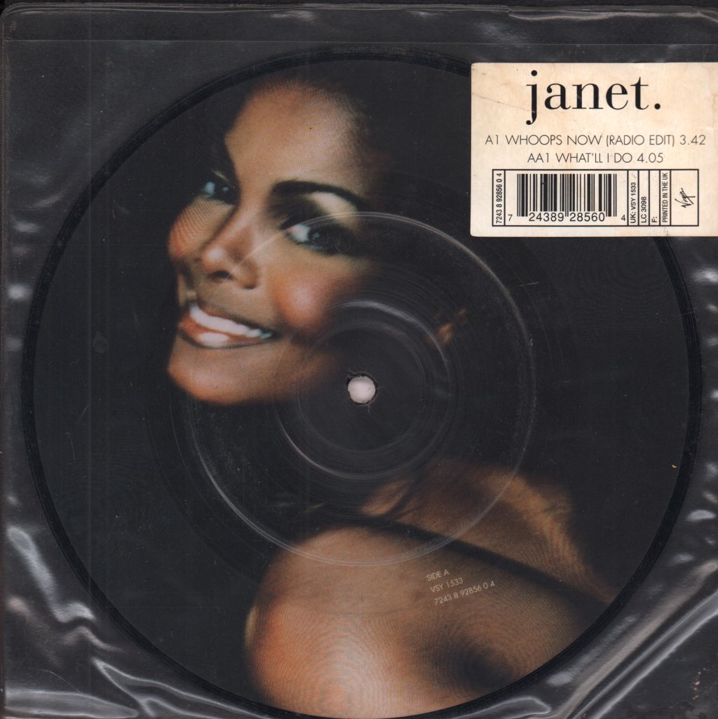 Janet Jackson - Whoops Now - 7 Inch