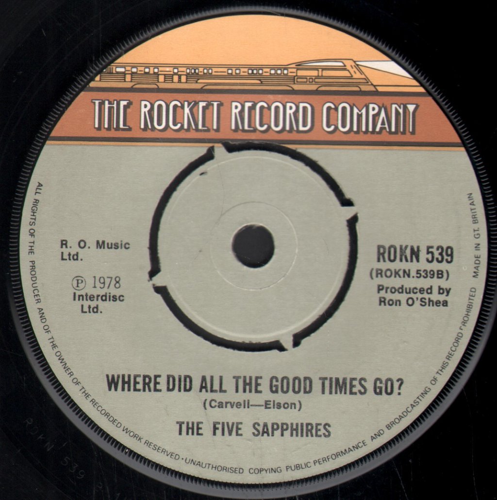 Five Sapphires - Love Music - 7 Inch