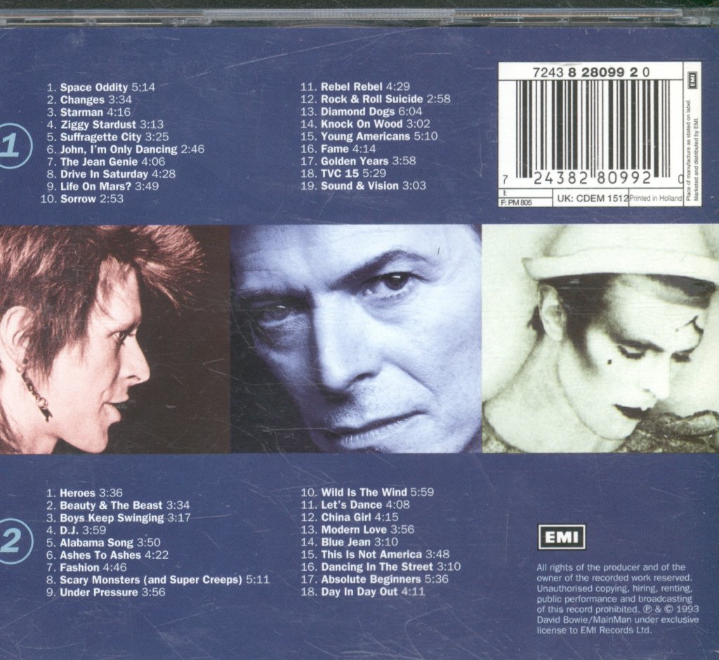 David Bowie - Singles Collection - Double Cd