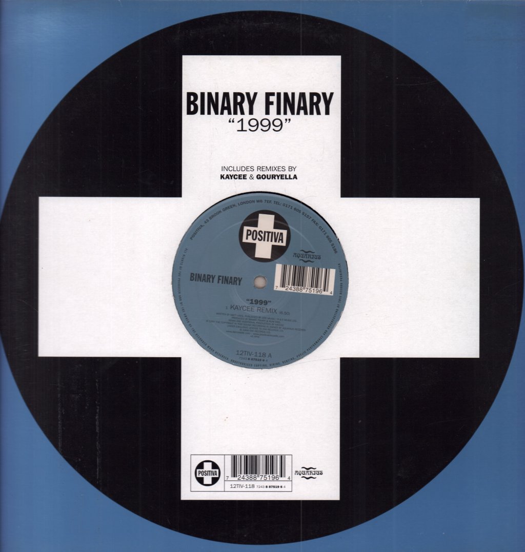Binary Finary - 1999 - 12 Inch