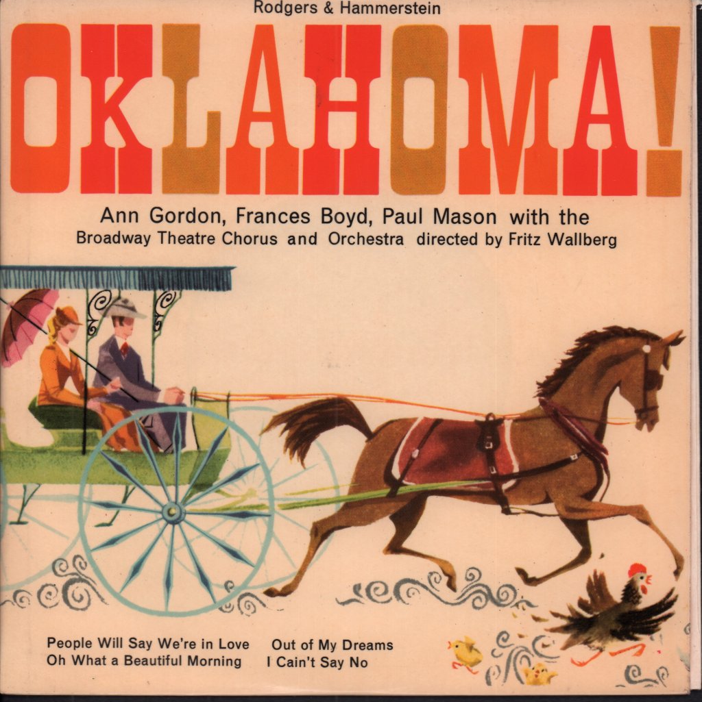 ann gordon frances boyd paul mason - Oklahoma - 7 Inch