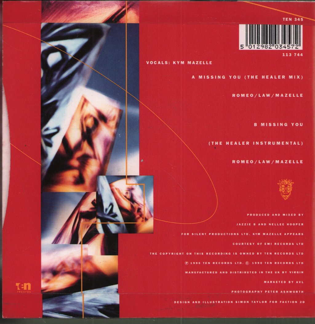 Soul II Soul - Missing You - 7 Inch