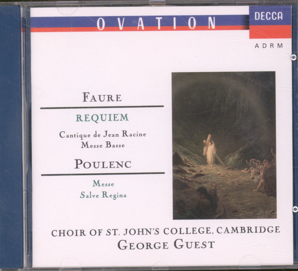 Choir Of St. John's College, Cambridge, George Guest - Fuare / Poulenc - Requiem / Cantique De Jean Racine / Messe Basse / Messe / Salve Regina - Cd