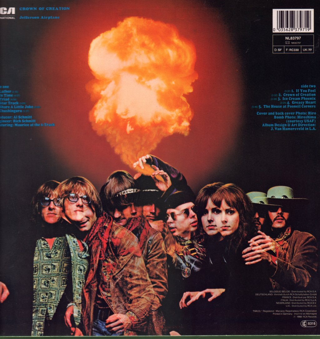 Jefferson Airplane - Crown Of Creation - Lp