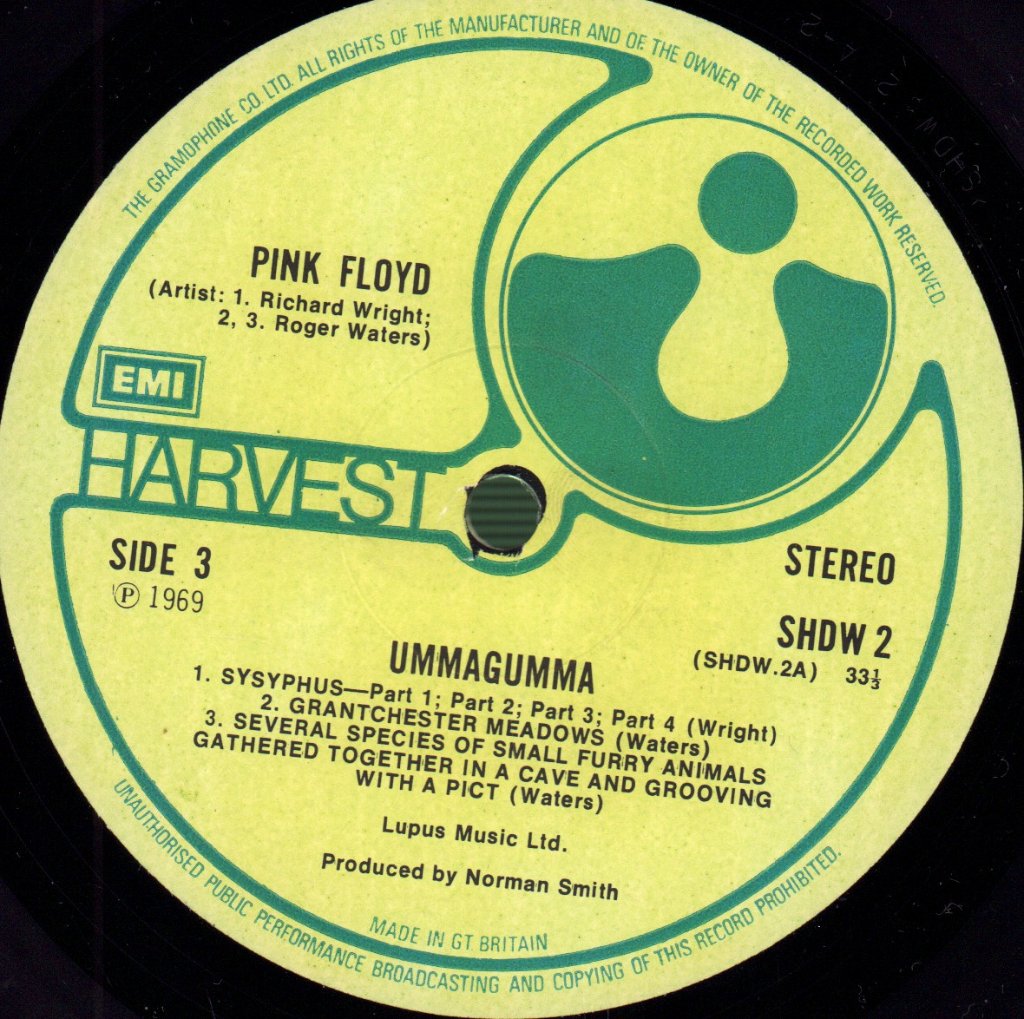 Pink Floyd - Ummagumma - Double Lp