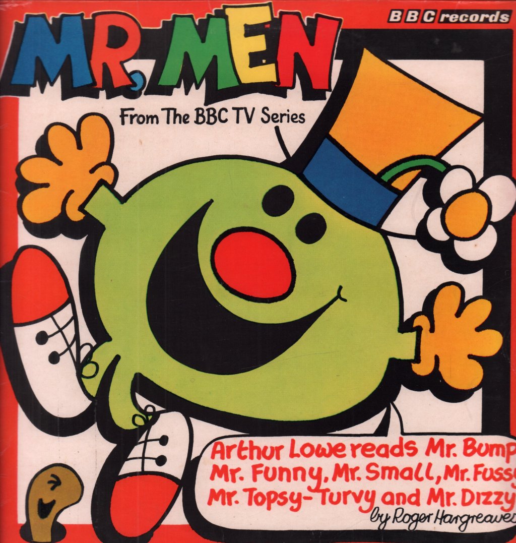 Arthur Lowe - Mr Men Stories - Lp