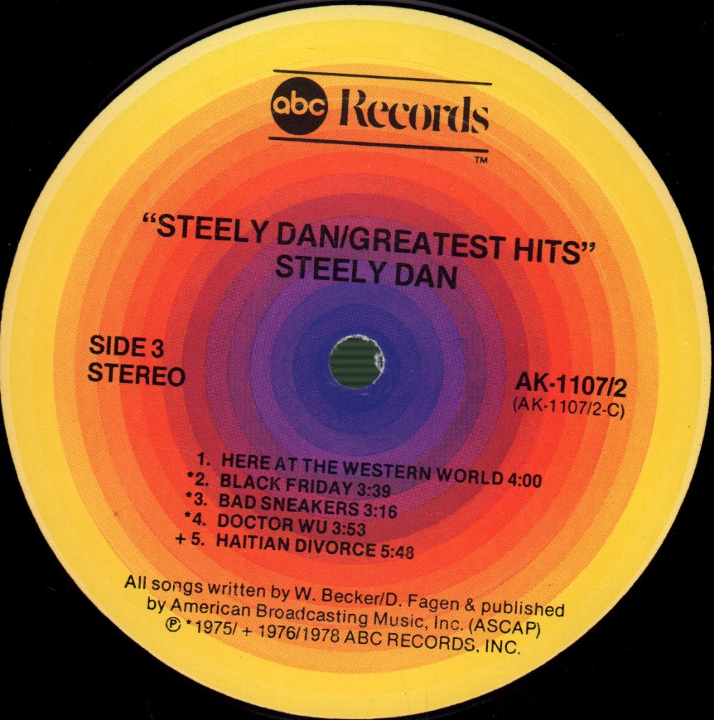 Steely Dan - Greatest Hits - Double Lp