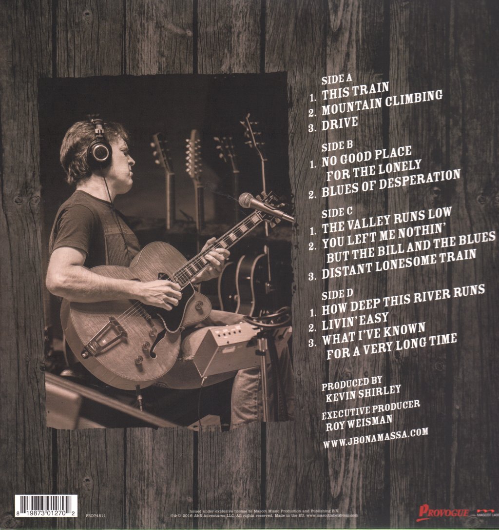 Joe Bonamassa - Blues Of Desperation - Double Lp