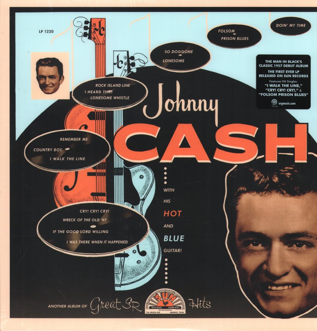 Johnny Cash - With His Hot and Blue Guitar - Lp